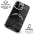 NFL Los Angeles Chargers Black & White iPhone 16 Pro Clear Case